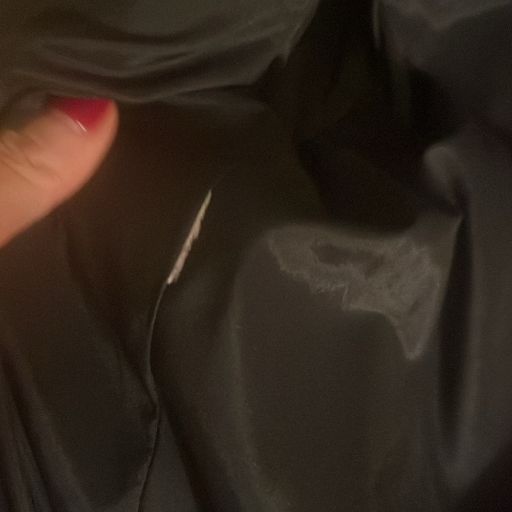 Cinq a Sept Black Leather Jacket with Floral Embroidery lover Taylor swift - Picture 9 of 10